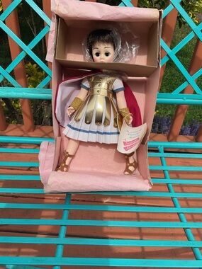Madame Alexander Marc Anthony Doll in Gold Armor with Red Cape